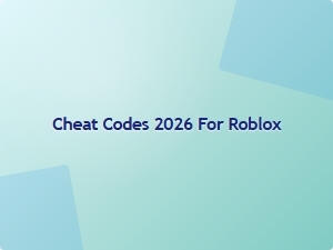 Cheat Codes 2026 for Roblox