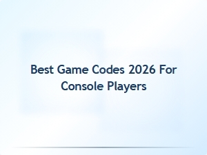 Best Game Codes 2026 for Console Players